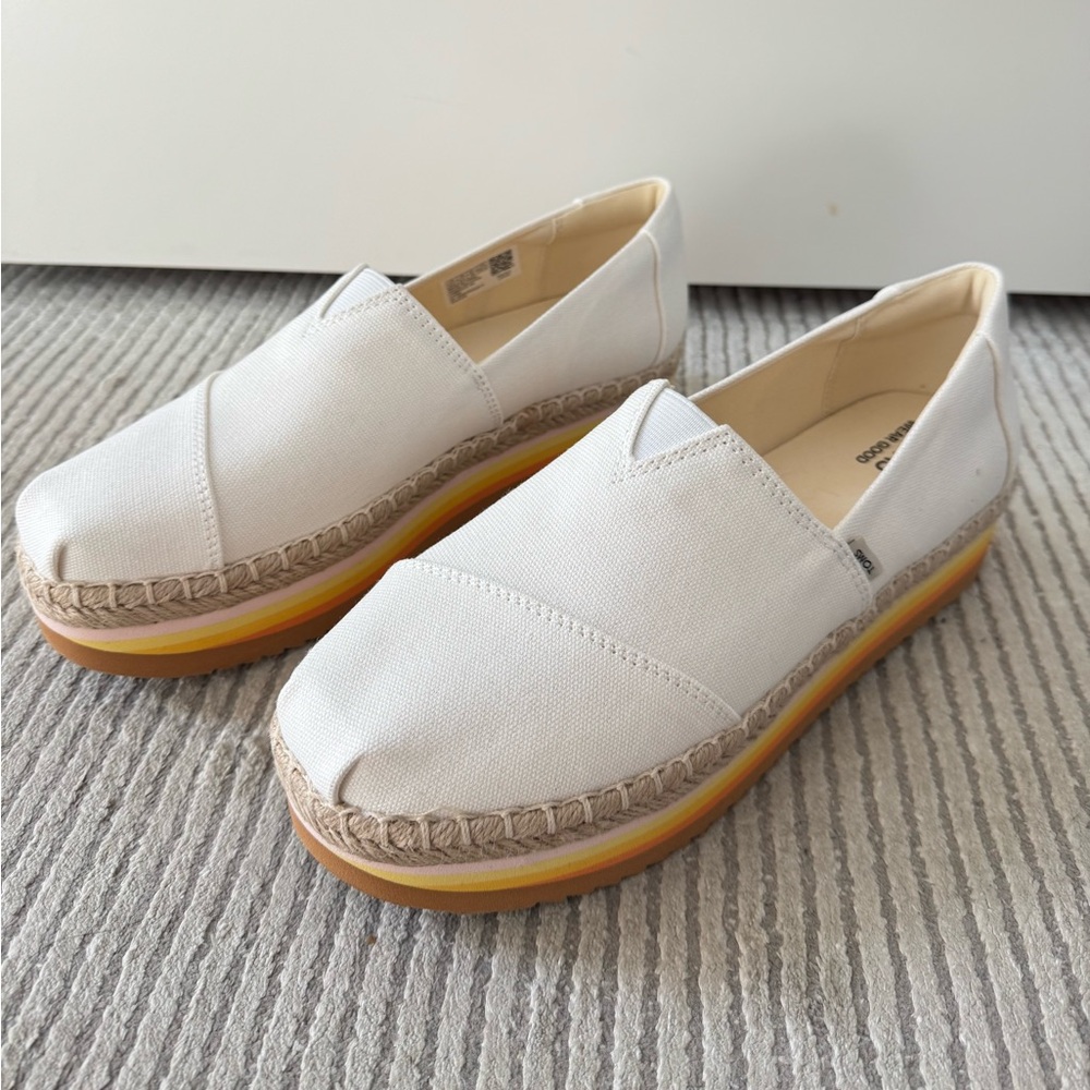 TOMS Alpargata Platform Rope Espadrille